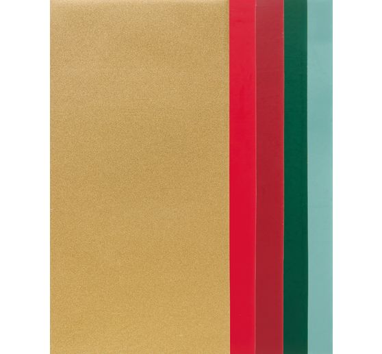 Wax sheet set, 20 &times; 10 cm, 5 pcs