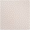 Cotton poplin fabric "Paws" Sand