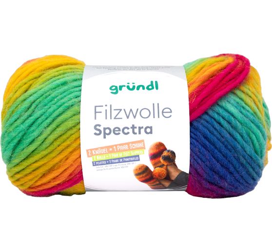 Laine &agrave; feutrer Gr&uuml;ndl &laquo; Spectra &raquo;