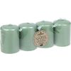 Pillar candles "Nature", pack of 4 Sage