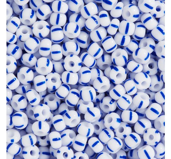 Perles rocailles, ray&eacute;es, 2,6 mm