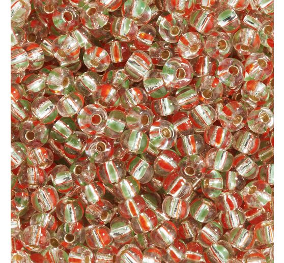 Perles rocailles, cristal, 2,6 mm