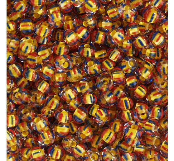 Perles rocailles, cristal, 2,6 mm