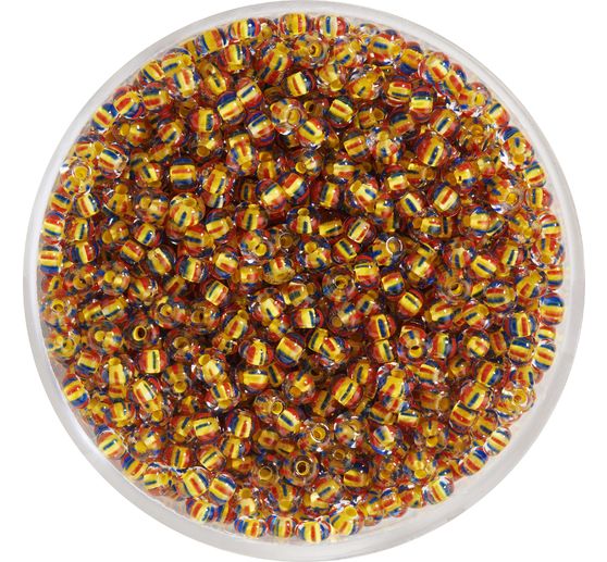 Perles rocailles, cristal, 2,6 mm