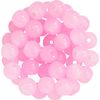 Glass beads "Pastel", 6 mm Pink