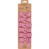 Decorative bows, 6 pieces Pink