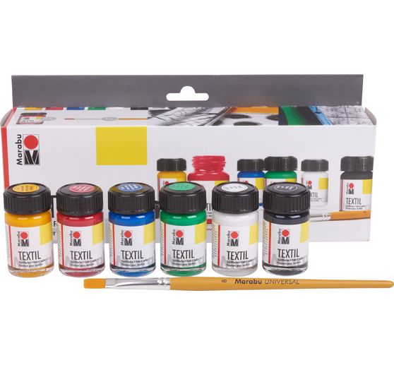 Set de peintures Marabu Textil