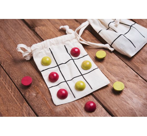 Sac en coton VBS "10 x 15 cm", 12 pc.