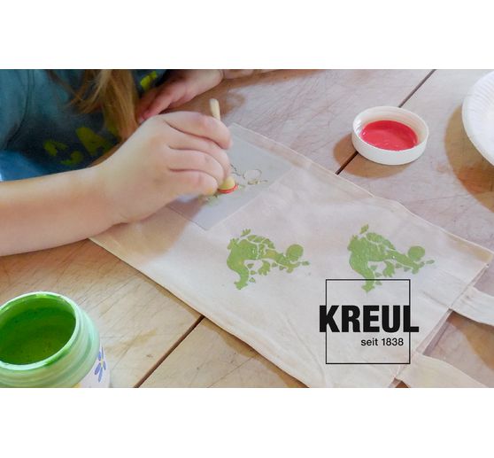 MUCKI Stoff-Fingerfarbe, 4er-Set