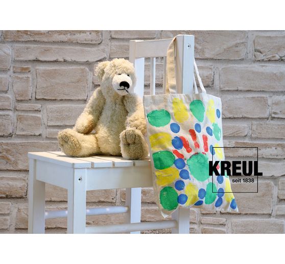 MUCKI Stoff-Fingerfarbe, 4er-Set