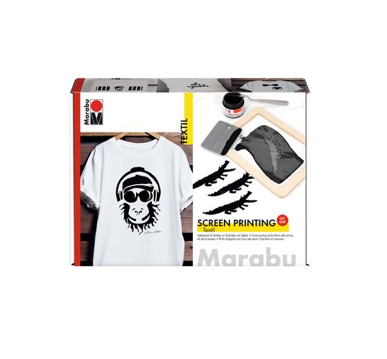 Set Textil Screen Printing Marabu