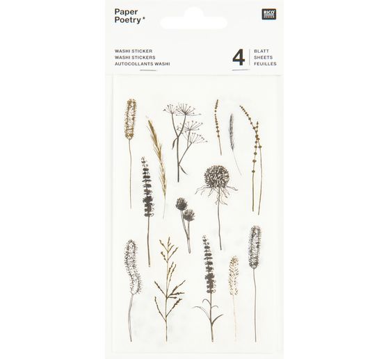 Stickers washi &laquo; In the Meadow &raquo;