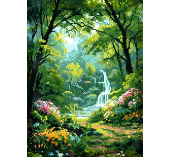 Kit Diamond Painting, 30 x 40 cm