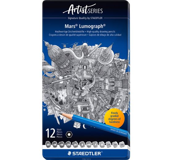 Crayons &agrave; dessin STAEDTLER &laquo; Mars Lumograph &raquo; 100