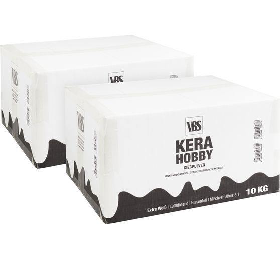 Poudre de moulage VBS &laquo; KeraHobby &raquo;, Blanc