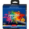 STAEDTLER Pigment big brush pen "Pigment Arts", 10 Farben Basic Colours