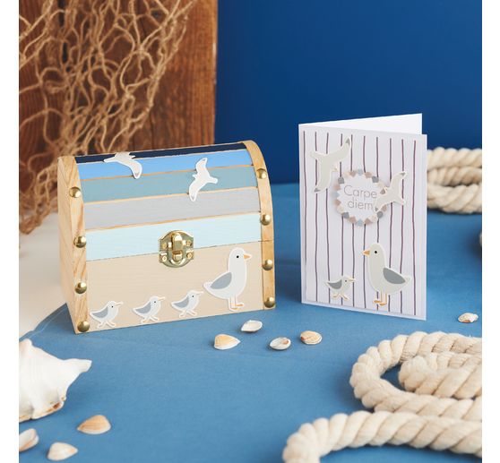 VBS Bastelfarben-Set "Blue Nature"