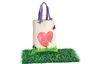 Sac en coton VBS, l 28 x H 32 cm, coton couleur naturelle