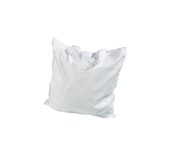 Sac en coton, 38 x 42 cm, blanc