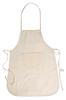 Tablier pour enfant VBS, 50 x 40 cm, coton blanc naturel