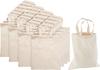 Sacs en coton VBS « 22 x 26 cm », Naturel, 20 pc.