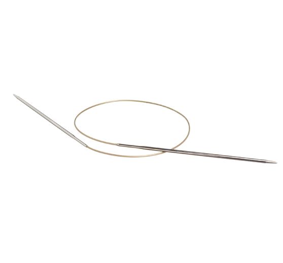 addi Rundstricknadel, Metall, 60 cm, Stärke 2,5
