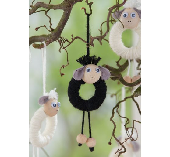 VBS Wackelaugen zum Aufkleben "Rund", 8 mm, 100 Stück