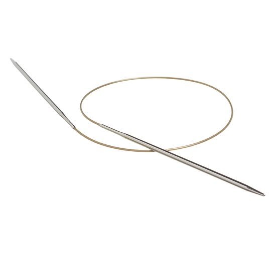 addi Rundstricknadel, Metall, 60 cm, Stärke 2,5