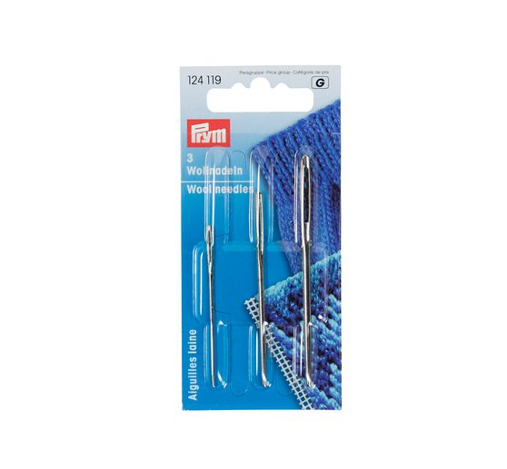 Aiguilles à coudre spéciales laine, 2 pc.