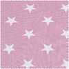 Cotton fabric "Stars Pastel" Old Pink