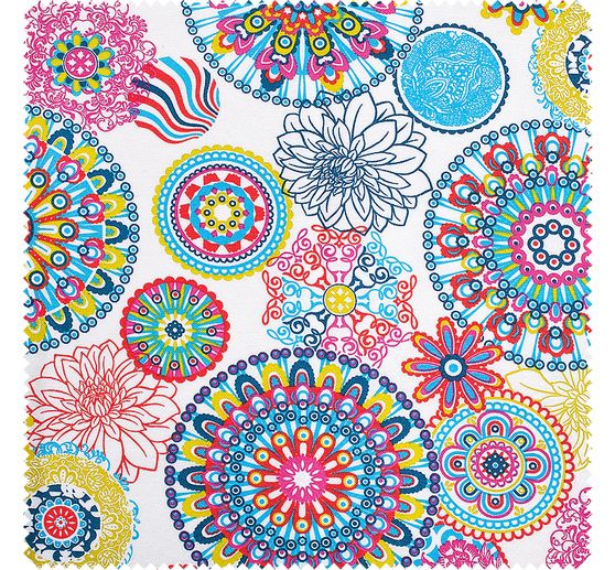 Tissu au mètre « Mandalas »