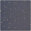 Musselin Cotton fabric "Golden points" Grey
