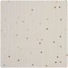 Musselin Cotton fabric "Golden points" Creame