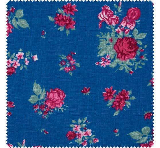 Cotton fabric "Rose garden"