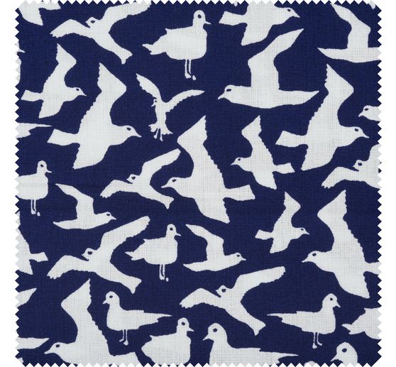 Cotton fabric "Gull"