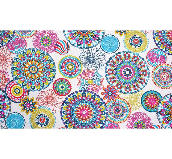 Motiv-Stoff "Mandalas", Meterware