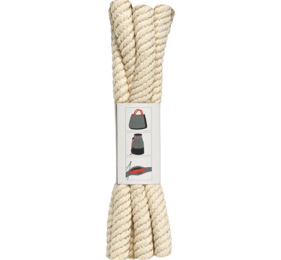 Corde pour sac Prym, 11 mm, Blanc naturel