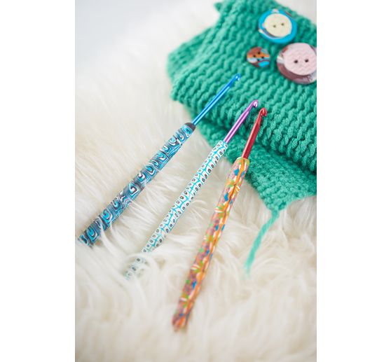 Crochets VBS « 2 mm - 8 mm », set de 12