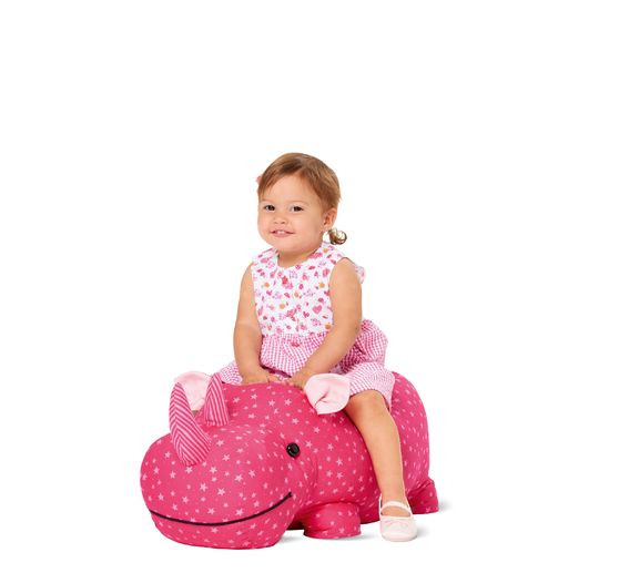 Burda Schnittmuster Nr. 6560 "Kuscheltier Nashorn"