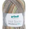 Laine Gründl Hot Socks « Madena », 100 g Nut-Mix, couleur 04
