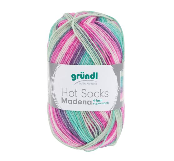 Laine Gründl Hot Socks « Madena », 100 g