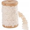 VBS Lace ribbon, 10 mm Creame