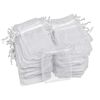 VBS Organza bags "11,5 x 15 cm", 100 pieces White