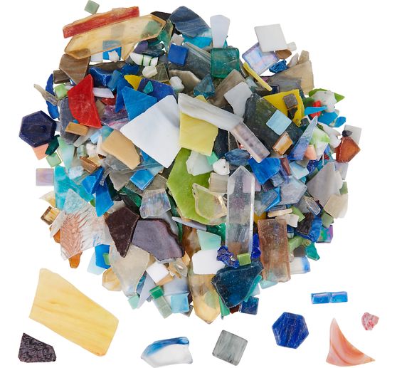 VBS Broken mosaic "Sizes and color mix", 2 kg
