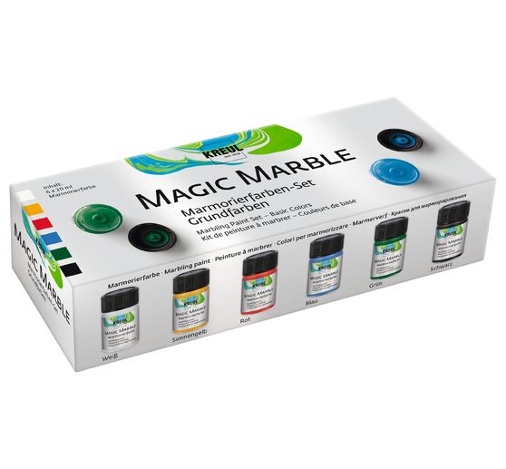 KREUL Magic Marble Set "Grundfarben"