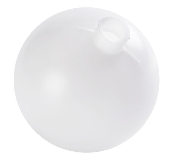 Boule en plastique, Blanc