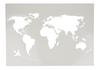 Pochoir VBS « Carte du monde XXL », A2