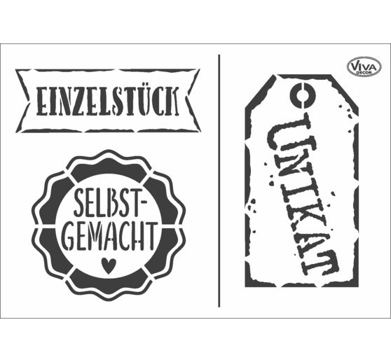 Stencil "Einzelstück"