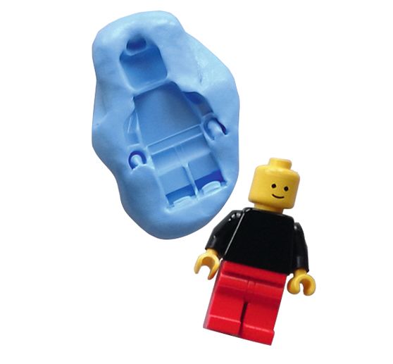 PataMould pâte à mouler en silicone bleue et blanche, 2x40g