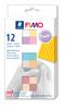 FIMO soft Material pack "Pastel Colours" 12 Half blocks, 300 g